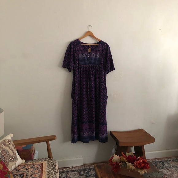 Vintage bohemian dress - Picture 1 of 8